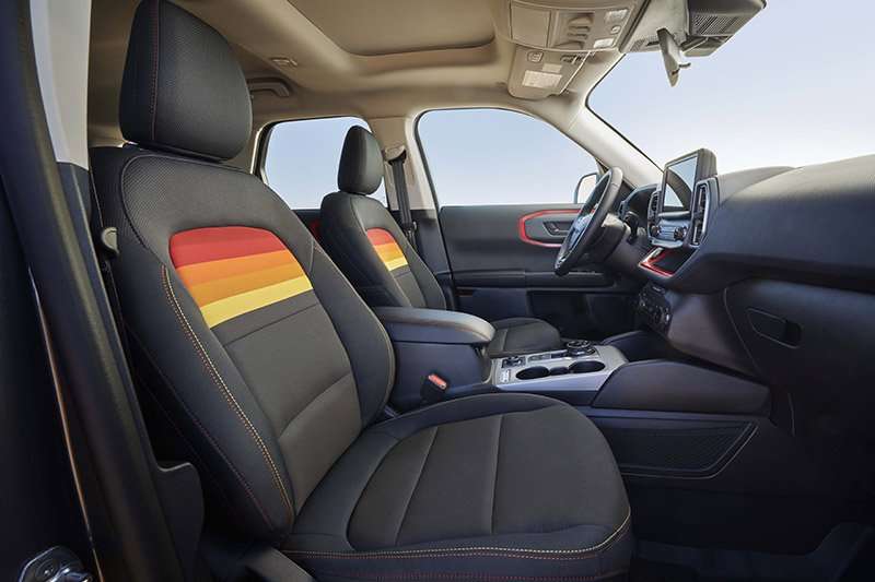Ford Bronco Sport Free Wheeling interior