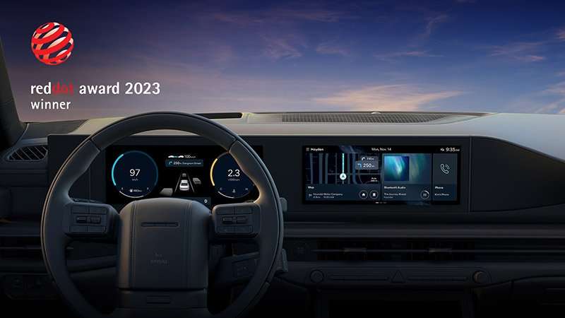 Hyundai Red Dot Design Awards SeonccNC infotainment system