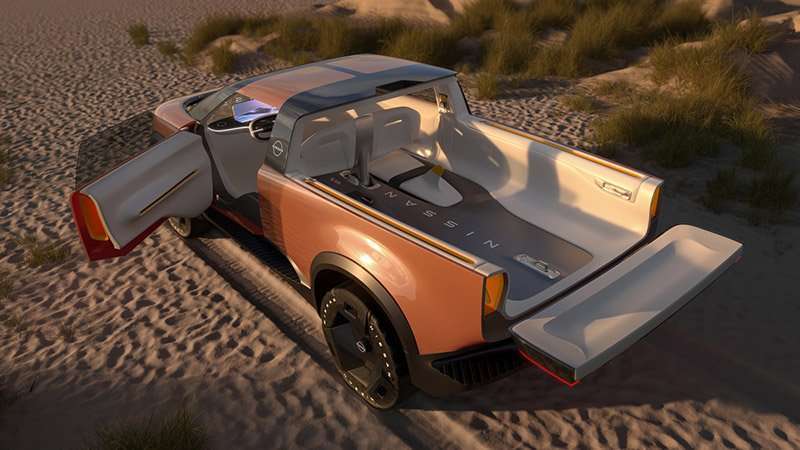 Nissan Ambition 2030 camionetas electricos