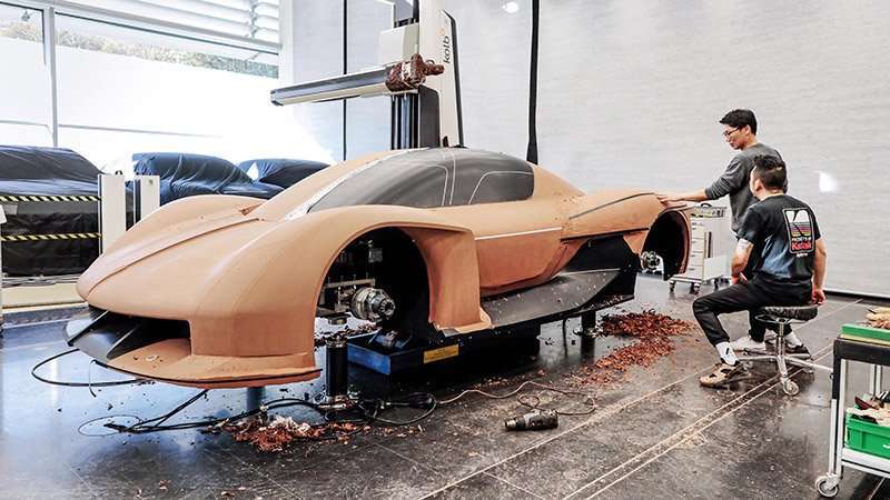 Porsche Mission X archilla diseno