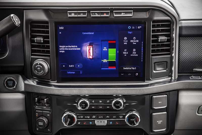 Ford Super Duty 2023 tecnologia remolque