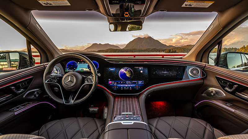 Mercedes-Maybach EQS 680 interior
