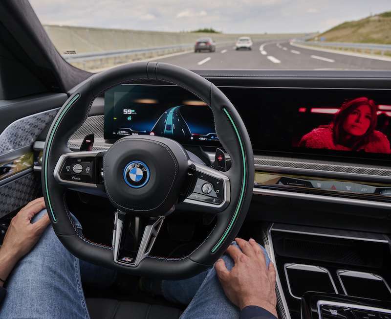 Conducción altamente automatizada de Nivel 3 BMW Serie 7