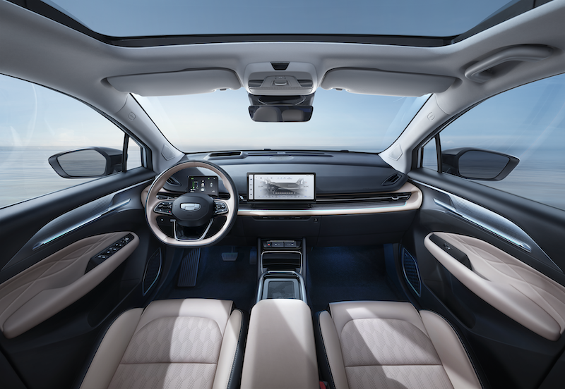 Geely Geometry C 2024 interior