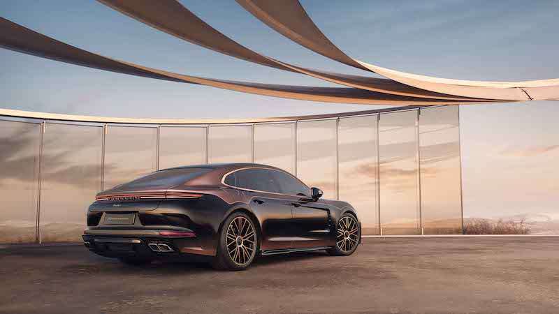 Porsche Panamera Turbo Sonderwunsch atras