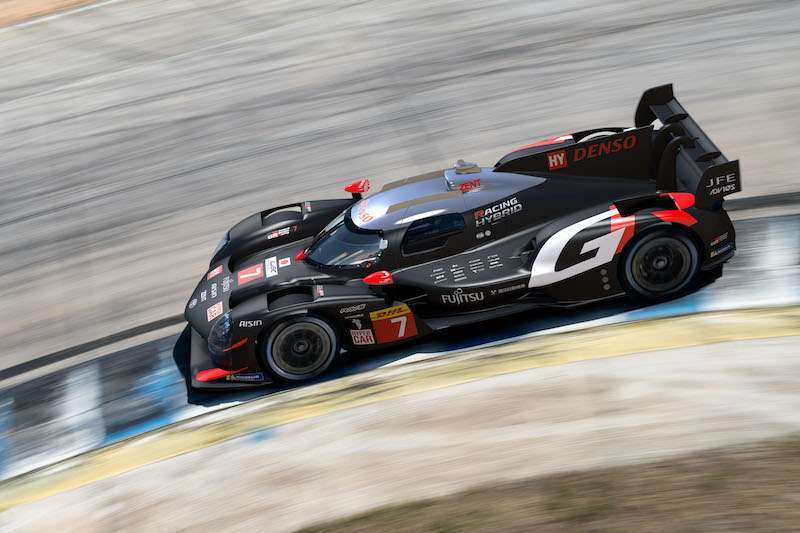 Toyota estampado WEC 2024