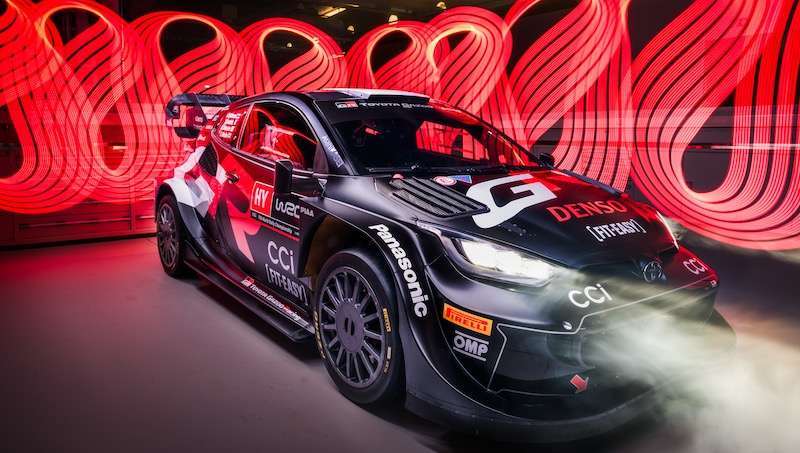 Toyota estampado WRC 2024