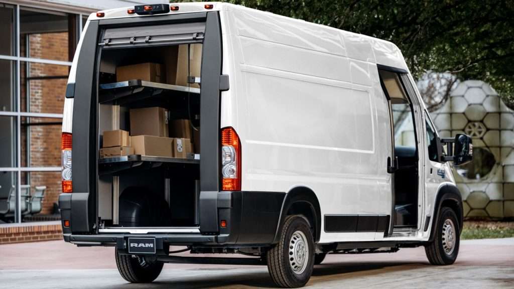 Ram ProMaster Electric Van carga