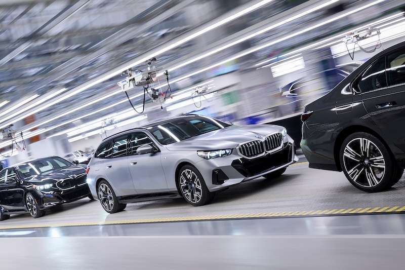 BMW Serie 5 Touring en Dingolfing produccioin