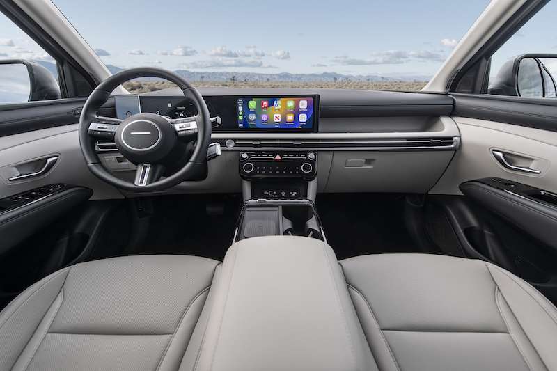 Hyundai Tucson 2025 interiro USA
