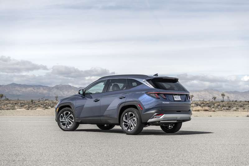 Hyundai Tucson 2025 trasera USA