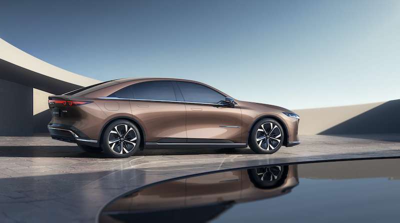 Mazda EZ-6 Auto china 2024 costado
