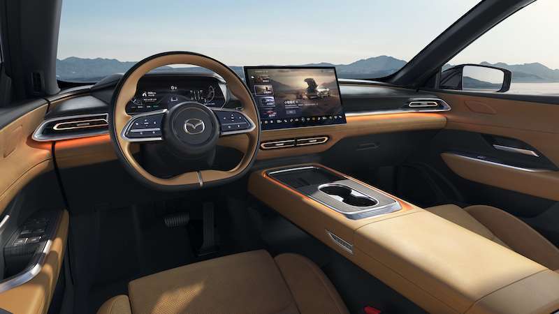 Mazda EZ-6 Auto china 2024 interior