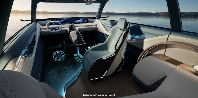 Geely nuevo diseno interior