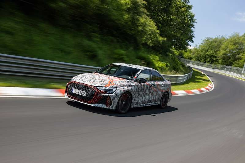 Audi RS 3 Nürburgring Récord de vuelta