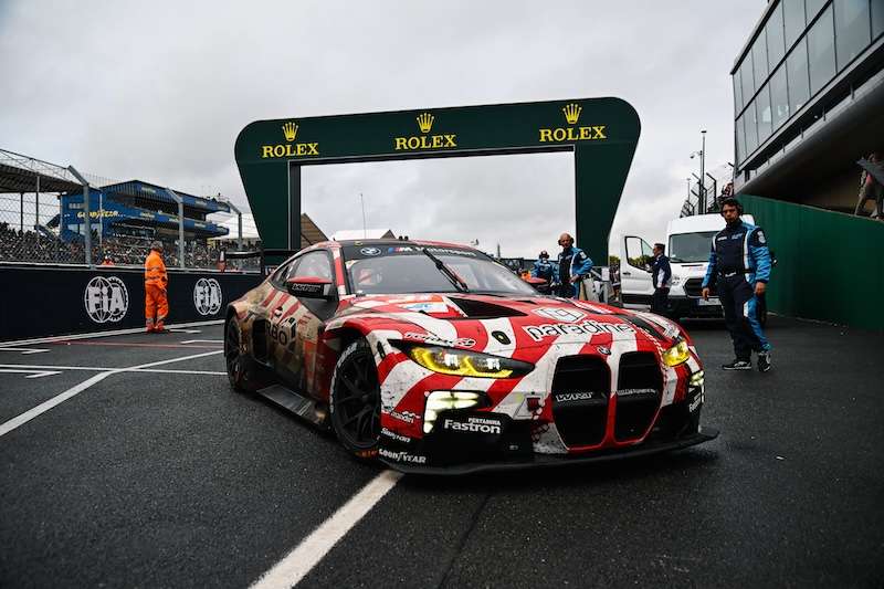 BMW M4 GT3 #31 24 horas le mans 2024 segundo lugar