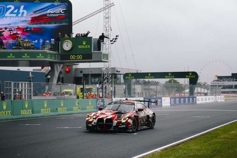 BMW M4 GT3 #31 segundo lugar 24 horas le mans 2024