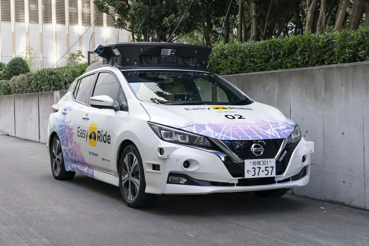 nissan leaf pruebas calles japon